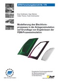 Cover: Modellierung des Blechformprozesses in der Anlagensimulation auf Grundlage von Ergebnissen der FEM-Prozesssimulation - Europ&auml;ische Forschungsgesellschaft f&uuml;r Blechverarbeitung e.V. (EFB)