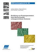 Cover: Ermittlung von Prozessparametern beim Nachschneiden schergeschnittener Konturen - Europ&auml;ische Forschungsgesellschaft f&uuml;r Blechverarbeitung e.V. (EFB)