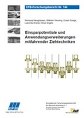 Cover: Einsparpotentiale und Anwendungserweiterungen mitfahrender Ziehtechniken - Europ&auml;ische Forschungsgesellschaft f&uuml;r Blechverarbeitung e.V. (EFB)