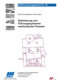 Cover: Optimierung von F&uuml;hrungssystemen mechanischer Pressen - Europ&auml;ische Forschungsgesellschaft f&uuml;r Blechverarbeitung e.V. (EFB)
