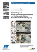 Cover: Optimierung des Abrieb- und Verschlei&szlig;verhaltens von Werkzeugoberfl&auml;chen durch Randschichtverfestigung - Europ&auml;ische Forschungsgesellschaft f&uuml;r Blechverarbeitung e.V. (EFB)