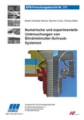 Cover: Numerische und experimentelle Untersuchungen von Blindnietmutter-Schraub-Systemen - Europ&auml;ische Forschungsgesellschaft f&uuml;r Blechverarbeitung e.V. (EFB)
