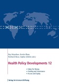Cover: Health Policy Developments 12 - Verlag Bertelsmann Stiftung