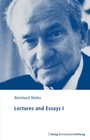 Cover: Lectures and Essays I - Verlag Bertelsmann Stiftung