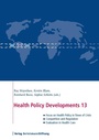 Cover: Health Policy Developments 13 - Verlag Bertelsmann Stiftung
