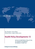 Cover: Health Policy Developments 13 - Verlag Bertelsmann Stiftung