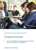 Cover: Erfolgreich beteiligt? - Verlag Bertelsmann Stiftung