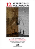 Cover: 12. Altbergbau Kolloquium - VGE Verlag
