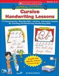 Cover: Cursive Handwriting Lessons - Teaching Resources