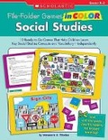 Cover: File-Folder Games in Color: Social Studies - Scholastic US