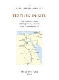 Enlarge image Cover: Textiles in situ - Abegg-Stift.