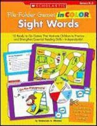 Enlarge image Cover: File-Folder Games in Color: Sight Words - Scholastic US