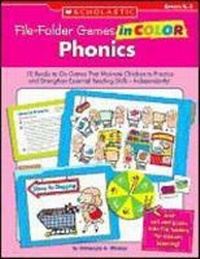 Enlarge image Cover: File-Folder Games in Color: Phonics - Scholastic Teaching Resources