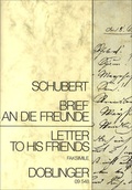 Cover: Brief an die Freunde - Doblinger