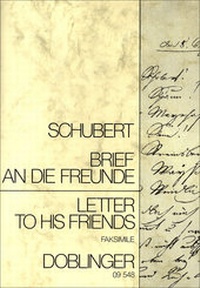 Enlarge image Cover: Brief an die Freunde - Doblinger