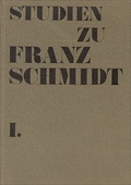 Cover: Studien zu Franz Schmidt - Doblinger