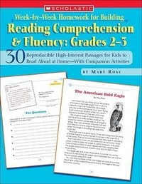 Enlarge image Cover: Week-By-Week Homework for Building Reading Comprehension & Fluency: Grades 2-3 - Scholastic Canada Ltd