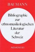 Cover: Bibliographie zur ethnomusikologischen Literatur der Schweiz - Amadeus