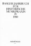 Cover: Basler Jahrbuch f&uuml;r Historische Musikpraxis / Aspekte der Interpretation mittelalterlicher Musik - Amadeus