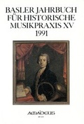 Cover: Basler Jahrbuch f&uuml;r Historische Musikpraxis / Trompete und Horn - Tempo und Intonation - Amadeus