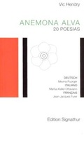 Cover: Anemona Alva. 20 Poesias - EDITION SIGNAThUR