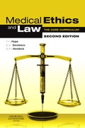 Cover: Medical Ethics and Law - Churchill Livingstone