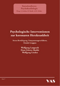 Abbildung von: Psychologische Intervention zur koronaren Herzkrankheit - VAS-Verlag für Akademische Schriften