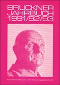 Cover: Bruckner Jahrbuch / 1991/92/93 - Musikwissenschaftlicher Verlag Wien