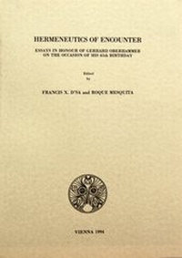 Enlarge image Cover: Hermeneutics of Encounter - Sammlung de Nobili