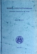 Cover: Madhva, Visnutattvanirnaya - Sammlung de Nobili
