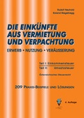 Cover: DIE EINK&Uuml;NFTE AUS VERMIETUNG UND VERPACHTUNG - Grundner Fachbuch-Verlag f&uuml;r Steuer- und Wirtschaftsliteratur