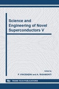 Cover: Science and Engineering of Novel Superconductors V - Trans Tech Publications Ltd
