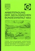 Cover: Arbeitstagung 1983 der Geologischen Bundesanstalt - GeoSphere Austria