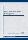 Cover: Next Generation Micro/Nano Systems - Trans Tech Publications Ltd