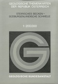 Cover: Steirisches Becken - S&uuml;dburgenl&auml;ndische Schwelle - GeoSphere Austria