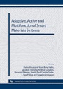 Cover: Adaptive, Active and Multifunctional Smart Materials Systems - Trans Tech Publications Ltd