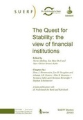 Cover: The Quest for Stability: the view of financial institutions - SUERF