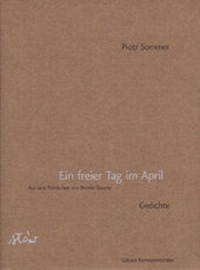 Enlarge image Cover: Ein freier Tag im April - Edition Korrespondenzen