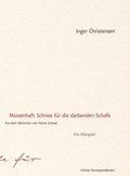 Cover: Massenhaft Schnee f&uuml;r die darbenden Schafe - Edition Korrespondenzen