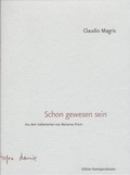 Cover: Schon gewesen sein - Edition Korrespondenzen