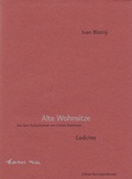 Cover: Alte Wohnsitze - Edition Korrespondenzen