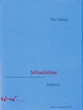 Cover: Schlusslichter - Edition Korrespondenzen