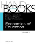 Cover: Handbook of the Economics of Education: Volume 4 - North-Holland