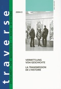 Cover: Vermittlung von Geschichte /La Transmission de l'histoire - Chronos