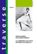Cover: Einzelhandel, kulturhistorisch - Chronos