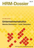 Cover: Unternehmenskultur - SPEKTRAmedia J&uuml;rg Studer