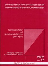 Abbildung von: Sportwissenschaftler und Sportwissenschaftlerinnen gegen Doping - Sportverlag Strauß
