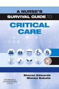 Cover: A Nurse's Survival Guide to Critical Care - Churchill Livingstone