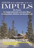 Cover: AEGIS Impuls. Ein Forum f&uuml;r Impfproblematik und neue Wege in Gesundheit,... / AEGIS Impuls 33. Ein Forum f&uuml;r Impfproblematik und neue Wege in Gesundheit, Medizin und Gesellschaft - Libertarian
