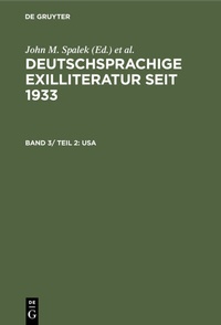 Enlarge image Cover: USA - De Gruyter Saur
